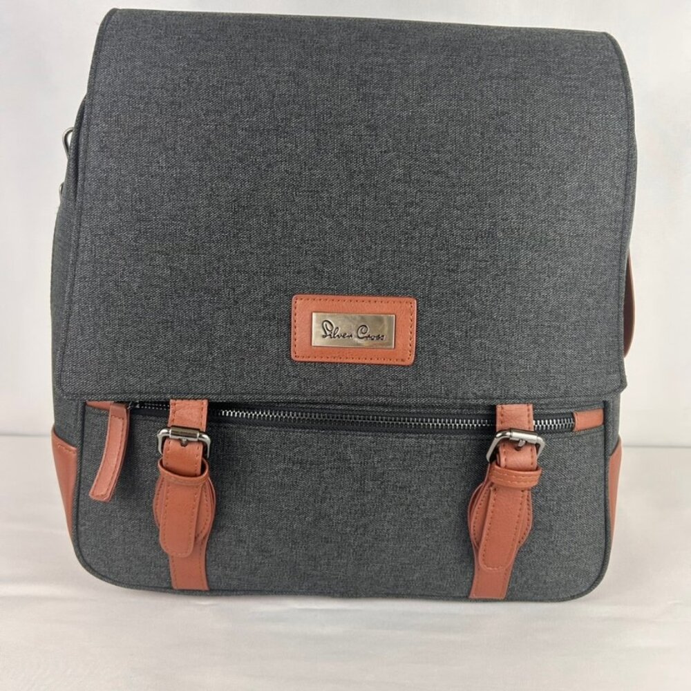 Silver Cross Wave Luxury Diaper Day Bag /Backpack, Charcoal, Great condition